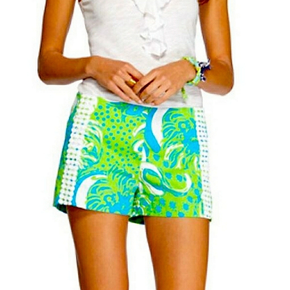 Lilly Pulitzer jungle shorts